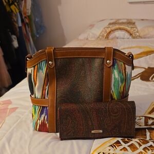 ETRO RARE ETRO UNUSED + UNUSED WALLET